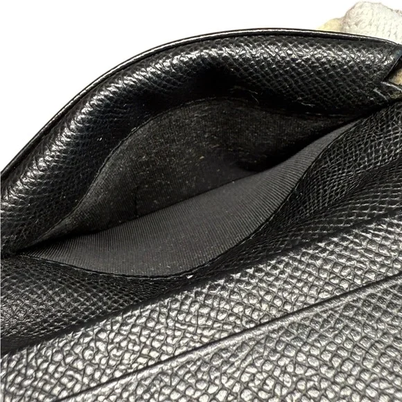 Dolce & Gabbana Black Leather Bi-fold Wallet/Card holder